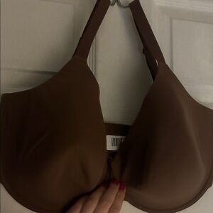 SKIMS Brown Bra